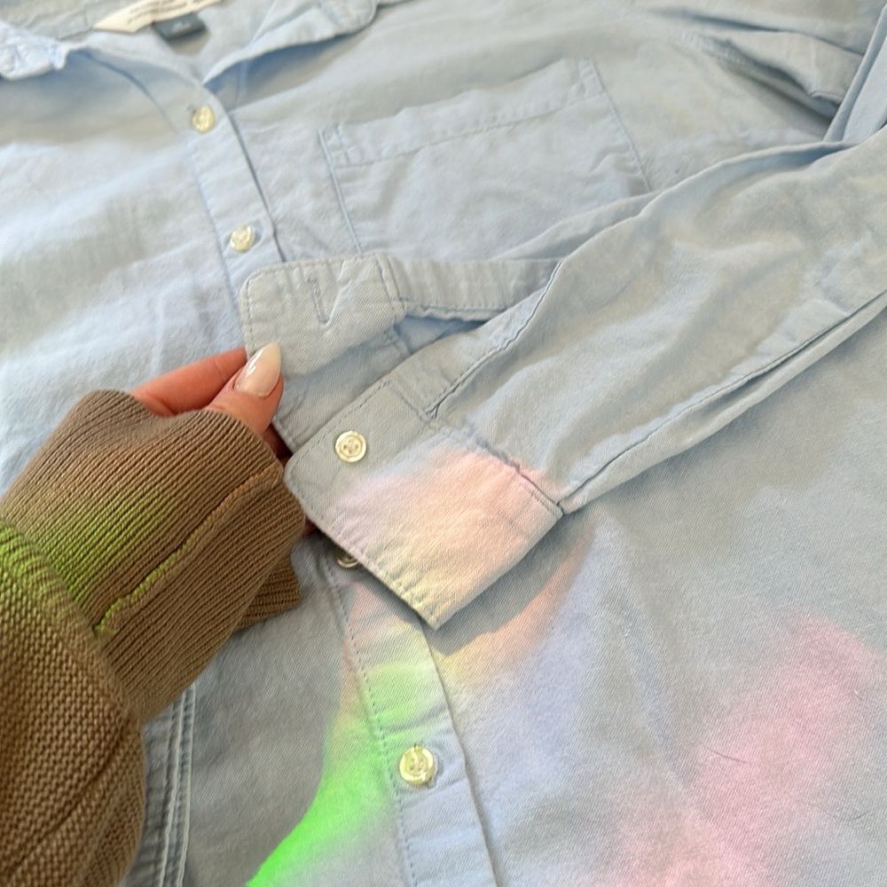 Cotton Button Down - Picture 3 of 6